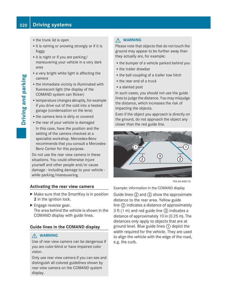 Mercedes Benz CL C216 2014 owners manual / page 322