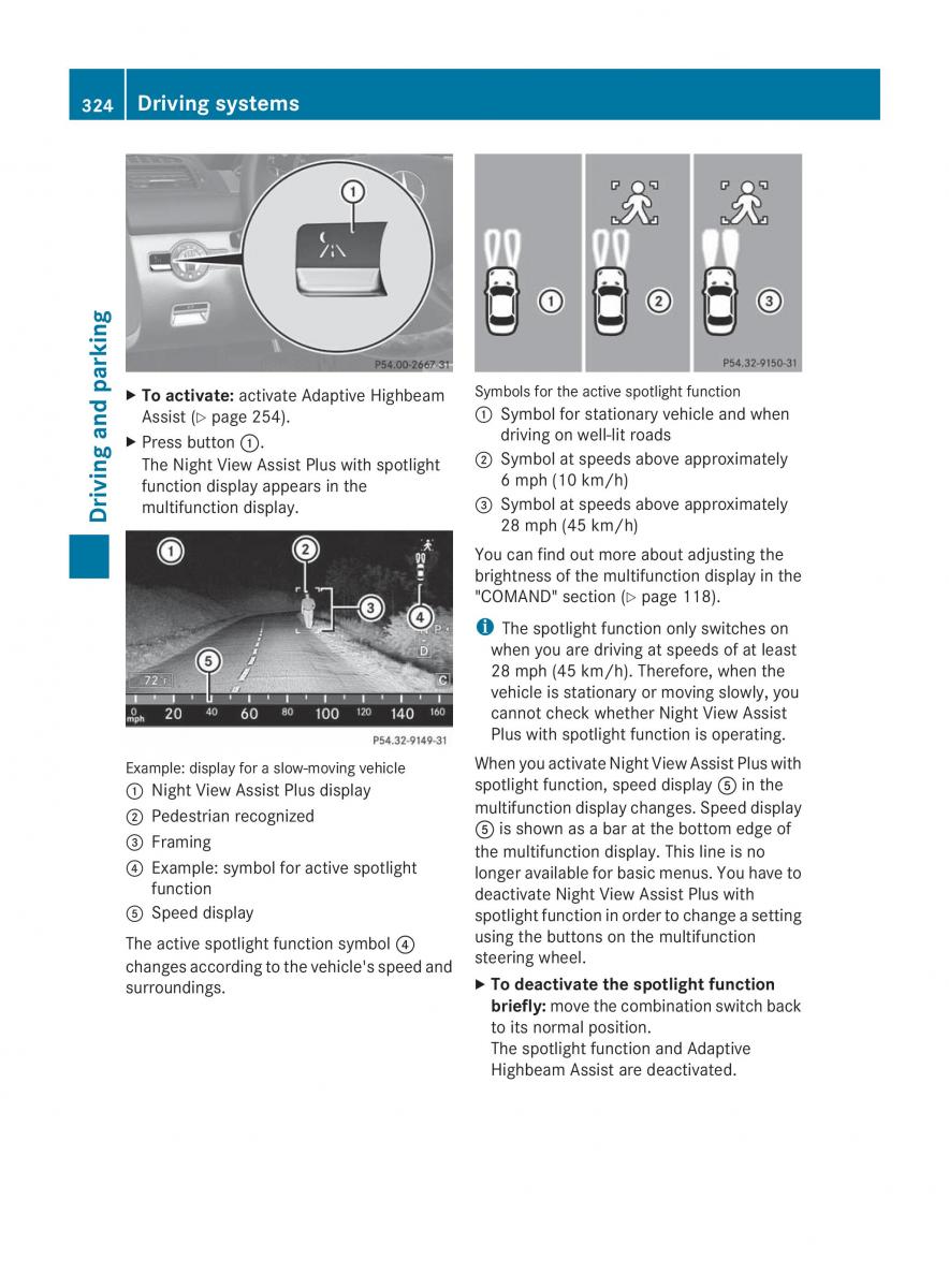 Mercedes Benz CL C216 2014 owners manual / page 326