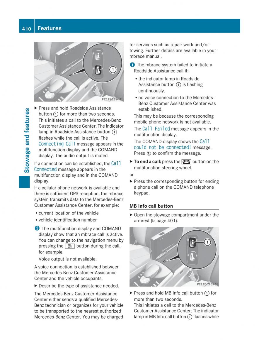 Mercedes Benz CL C216 2014 owners manual / page 412