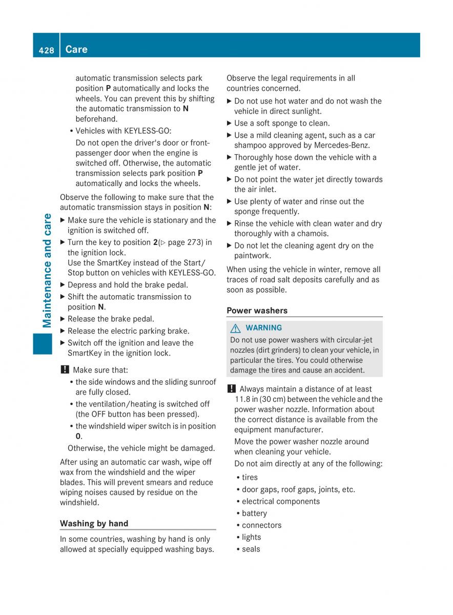 Mercedes Benz CL C216 2014 owners manual / page 430