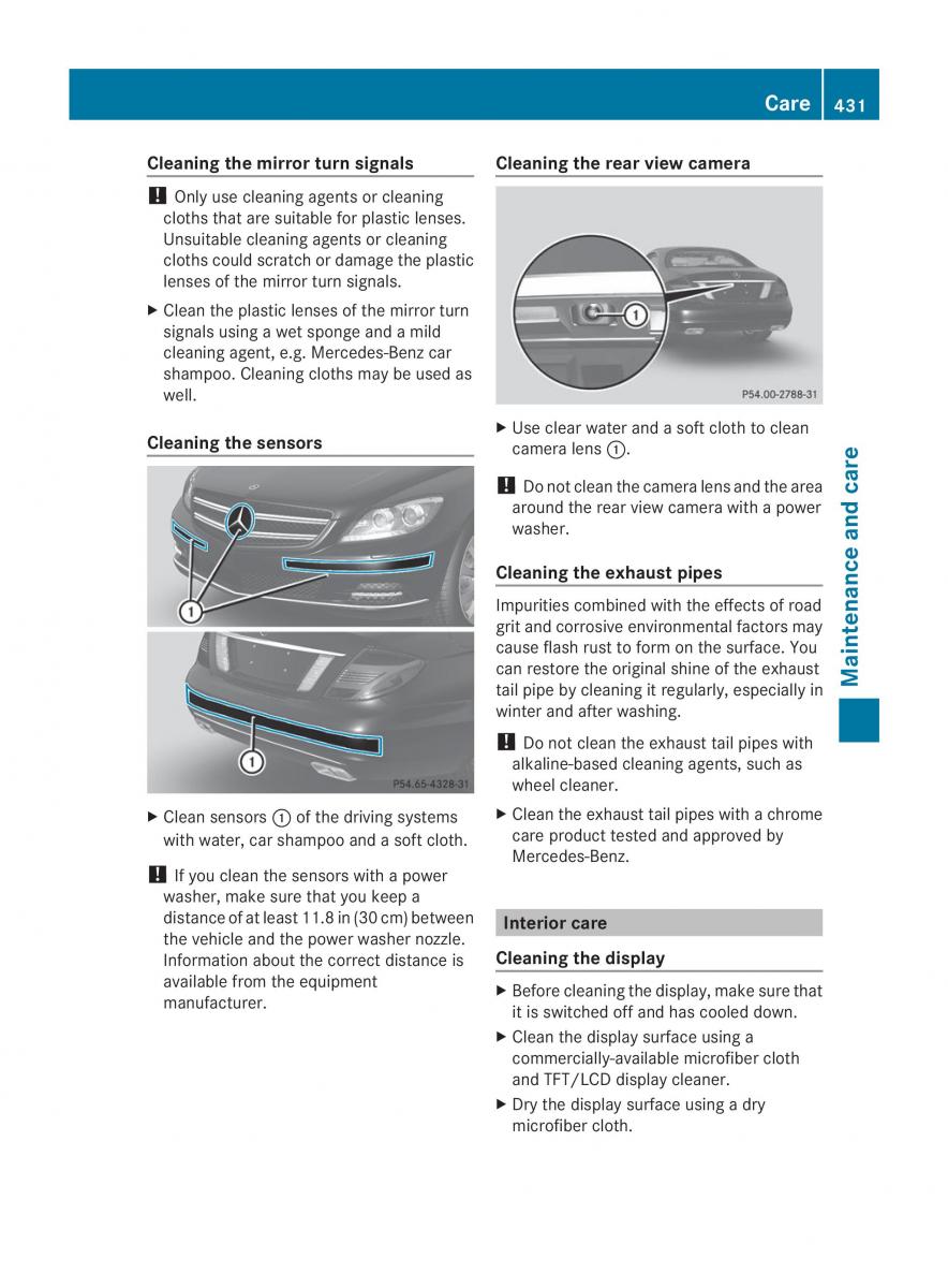 Mercedes Benz CL C216 2014 owners manual / page 433