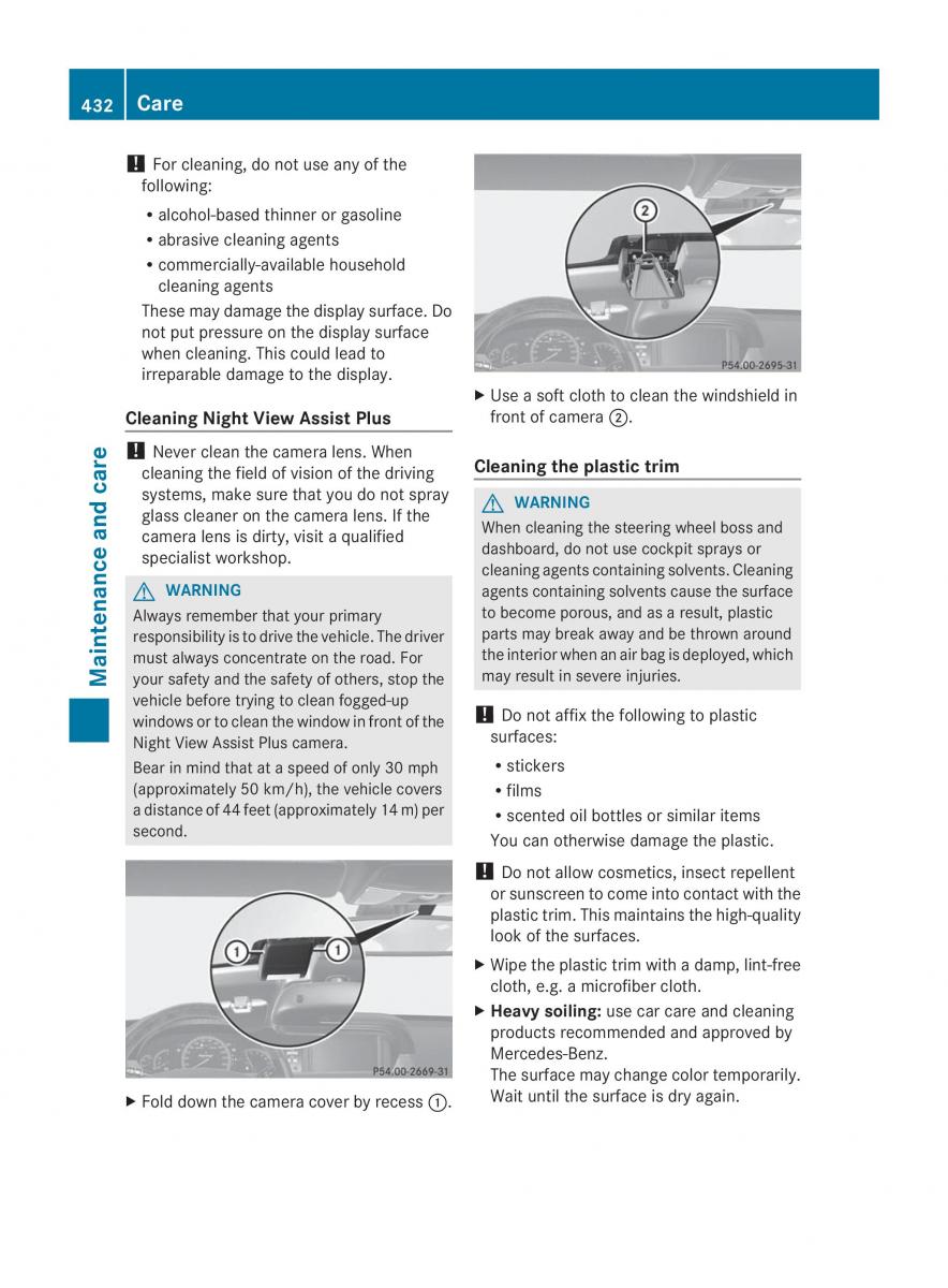 Mercedes Benz CL C216 2014 owners manual / page 434