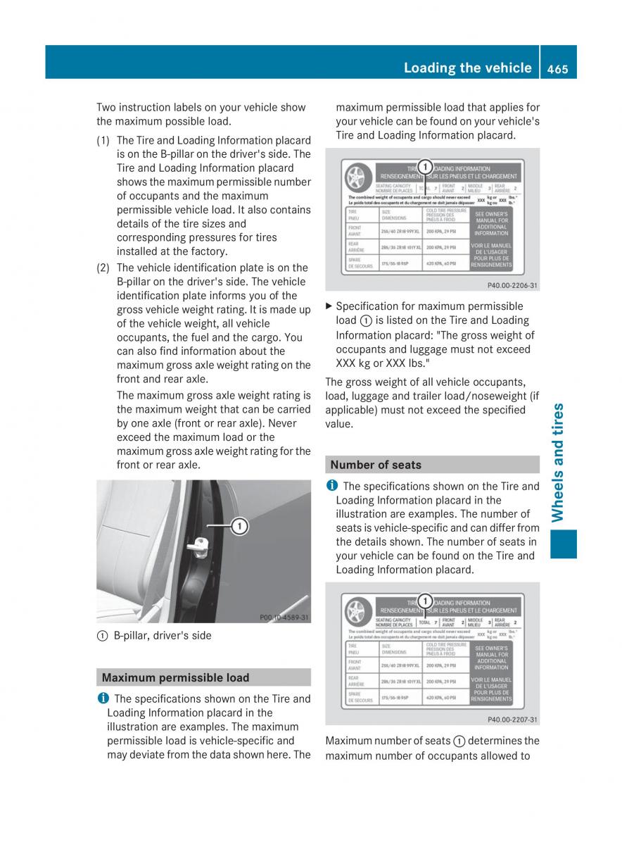 Mercedes Benz CL C216 2014 owners manual / page 467