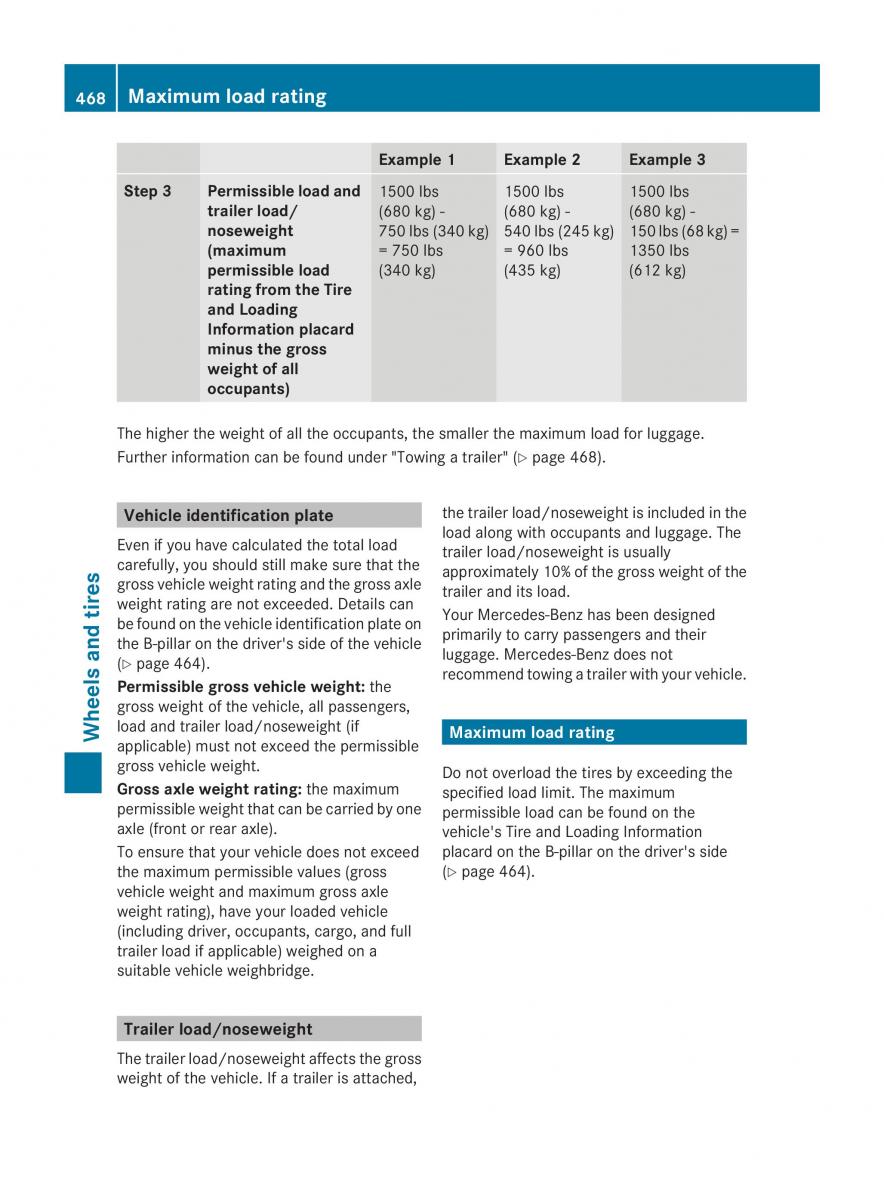 Mercedes Benz CL C216 2014 owners manual / page 470