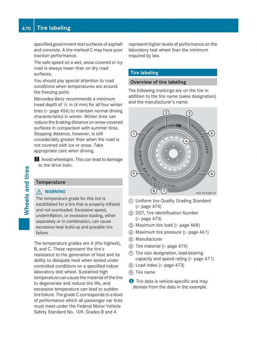 Mercedes Benz CL C216 2014 owners manual / page 472