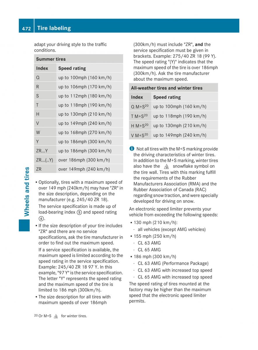 Mercedes Benz CL C216 2014 owners manual / page 474