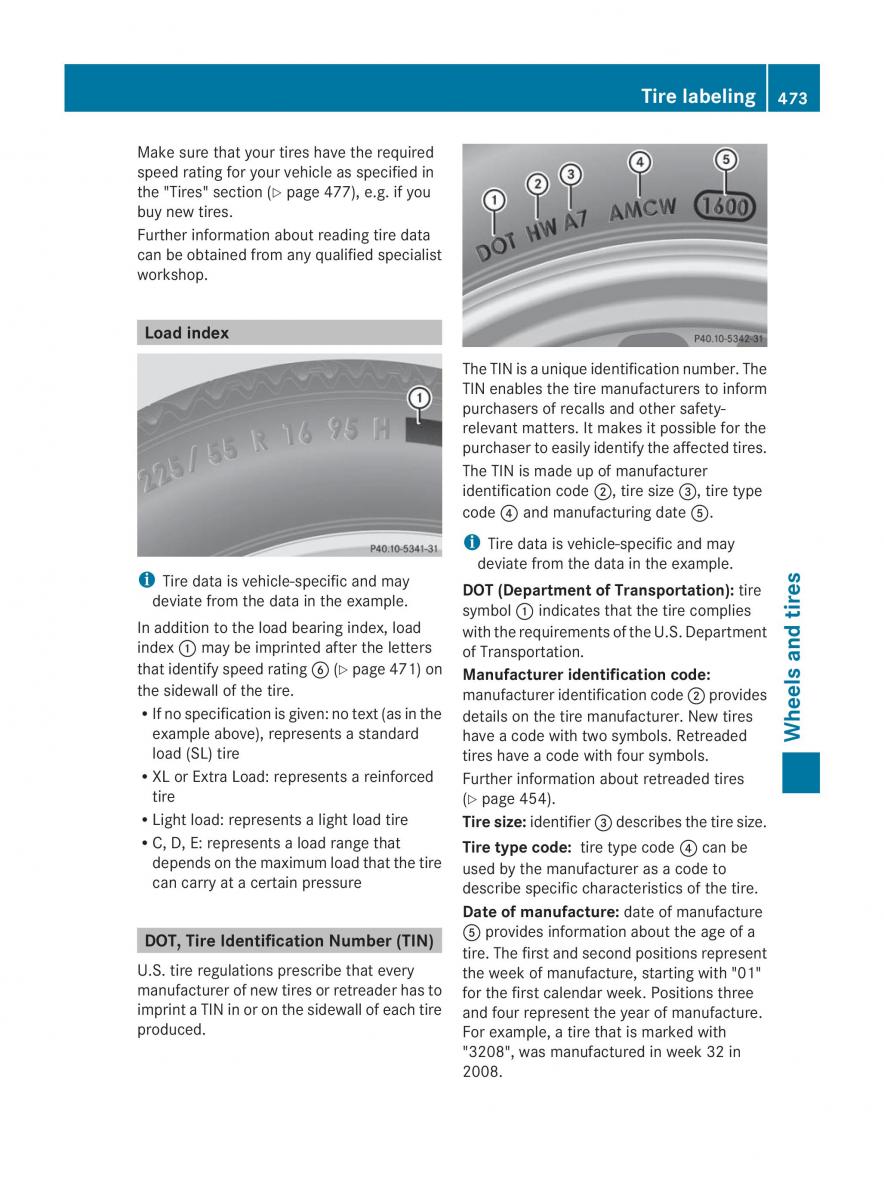 Mercedes Benz CL C216 2014 owners manual / page 475