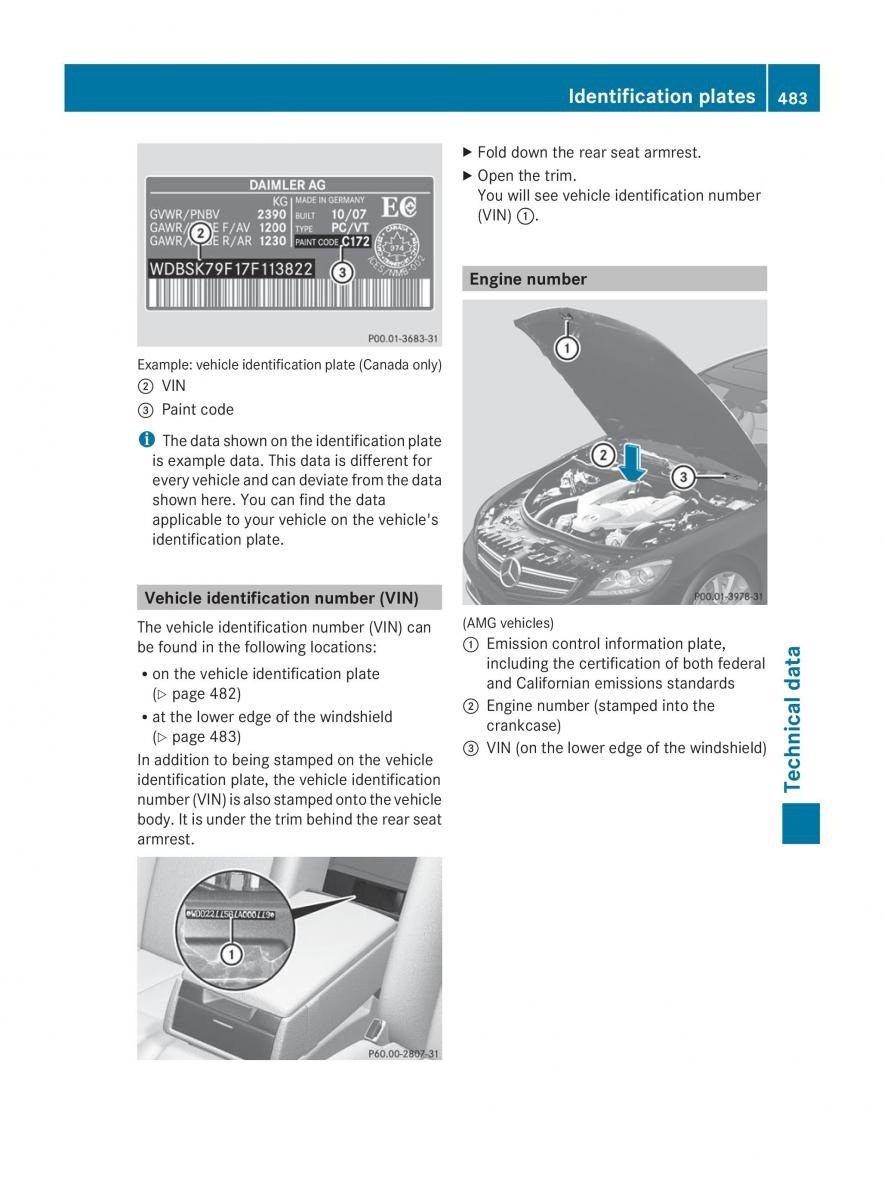 Mercedes Benz CL C216 2014 owners manual / page 485