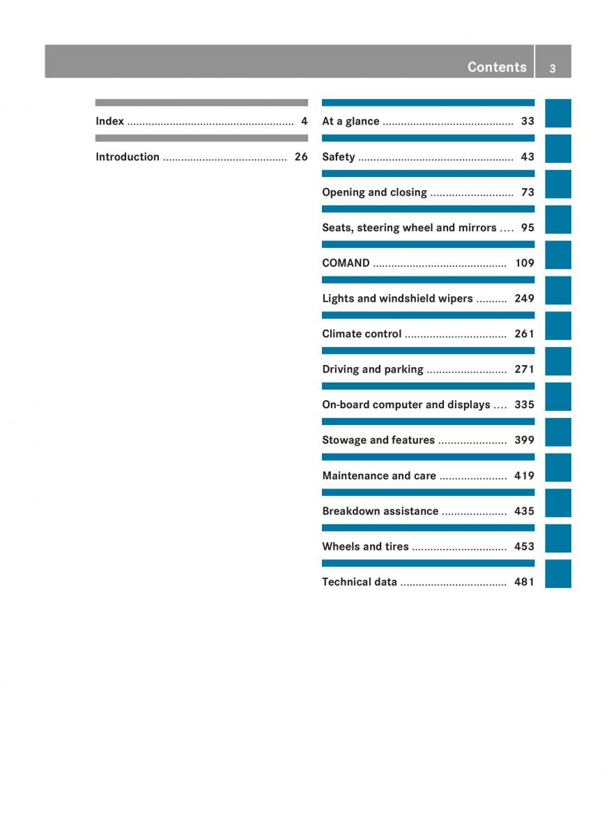 Mercedes Benz CL C216 2014 owners manual / page 5