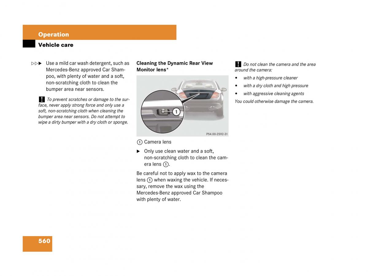 Mercedes Benz CL C216 owners manual / page 563