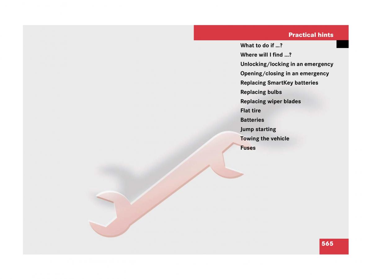 Mercedes Benz CL C216 owners manual / page 568