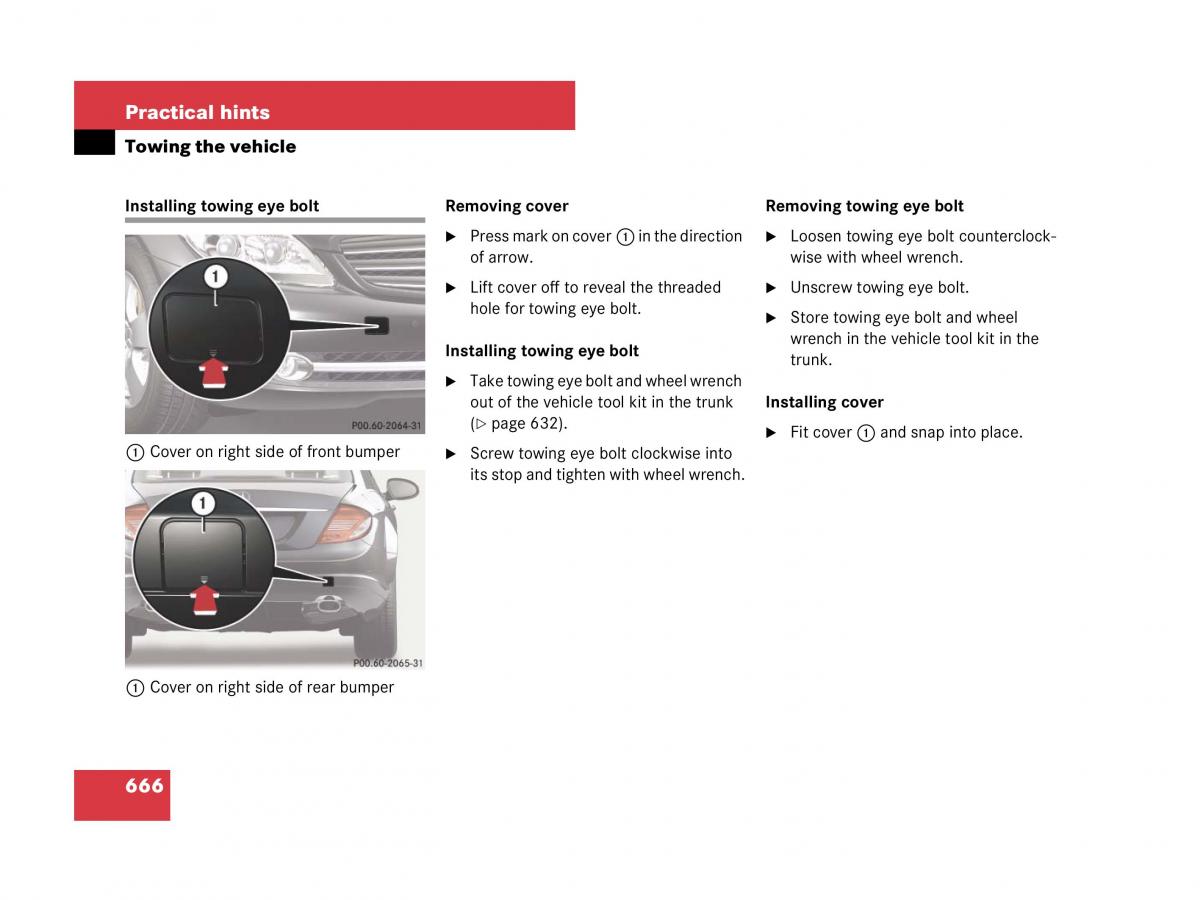 Mercedes Benz CL C216 owners manual / page 669