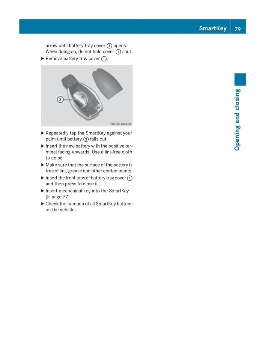 Mercedes Benz CLA C117 owners manual / page 81