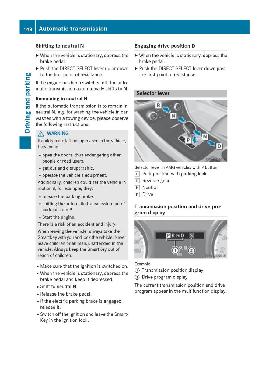 Mercedes Benz CLA C117 owners manual / page 150