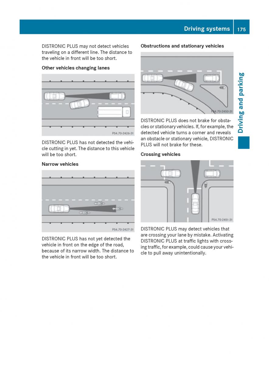 Mercedes Benz CLA C117 owners manual / page 177