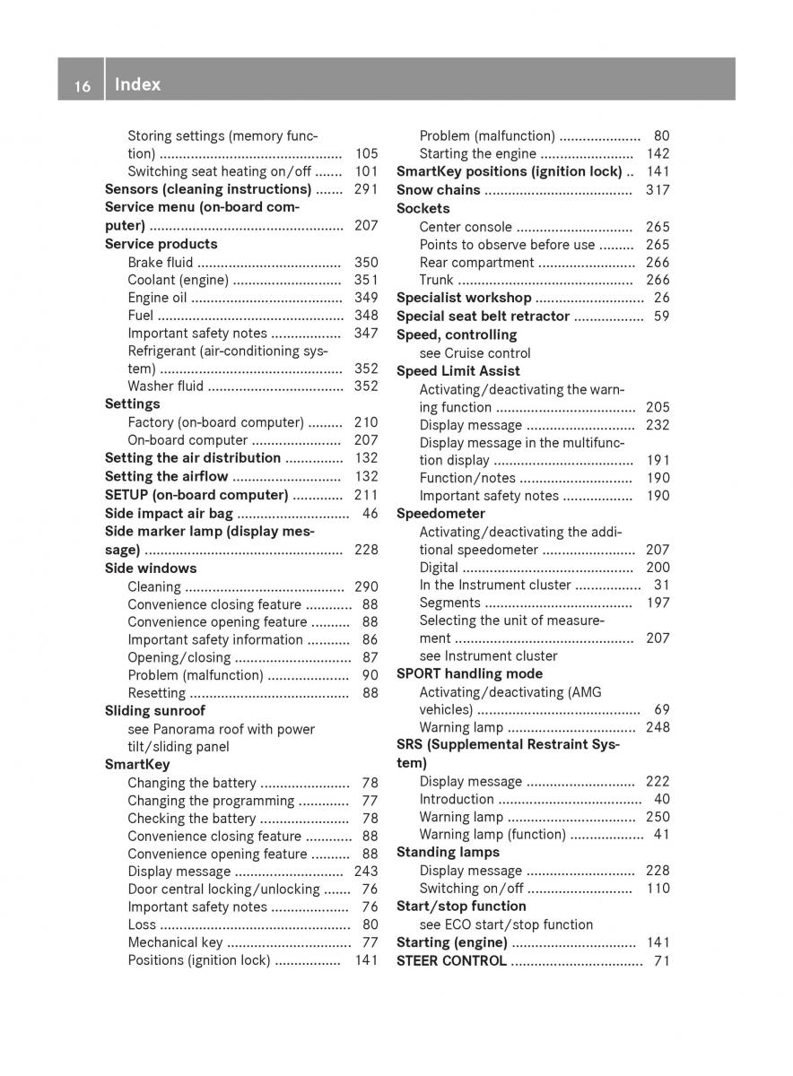 Mercedes Benz CLA C117 owners manual / page 18