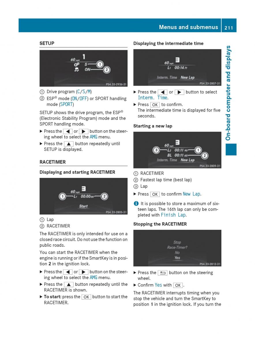 Mercedes Benz CLA C117 owners manual / page 213