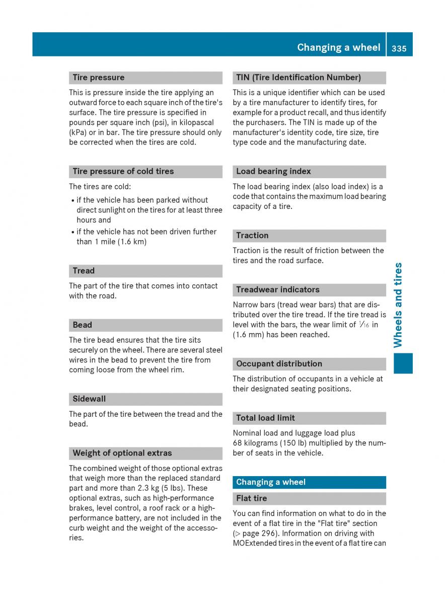 Mercedes Benz CLA C117 owners manual / page 337