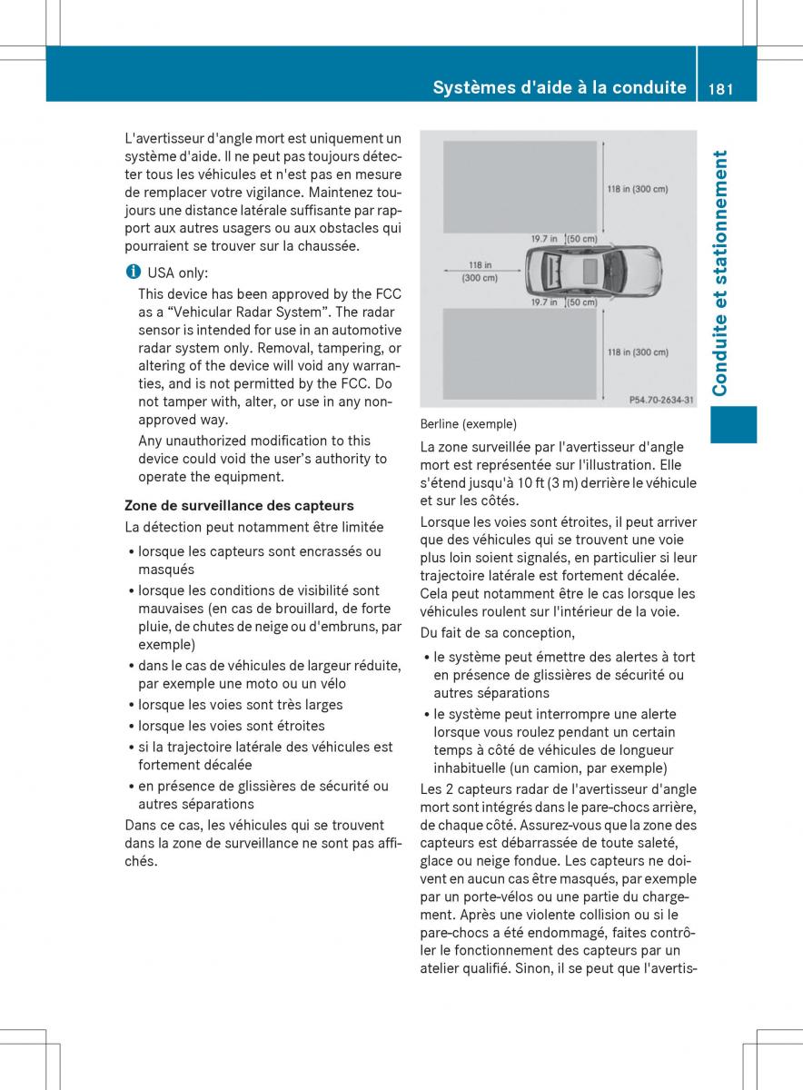 Mercedes Benz E Class W212 2014 manuel du proprietaire / page 183