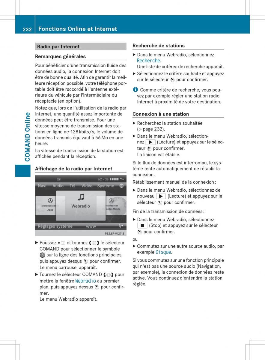 Mercedes Benz E Class W212 2014 manuel du proprietaire / page 234