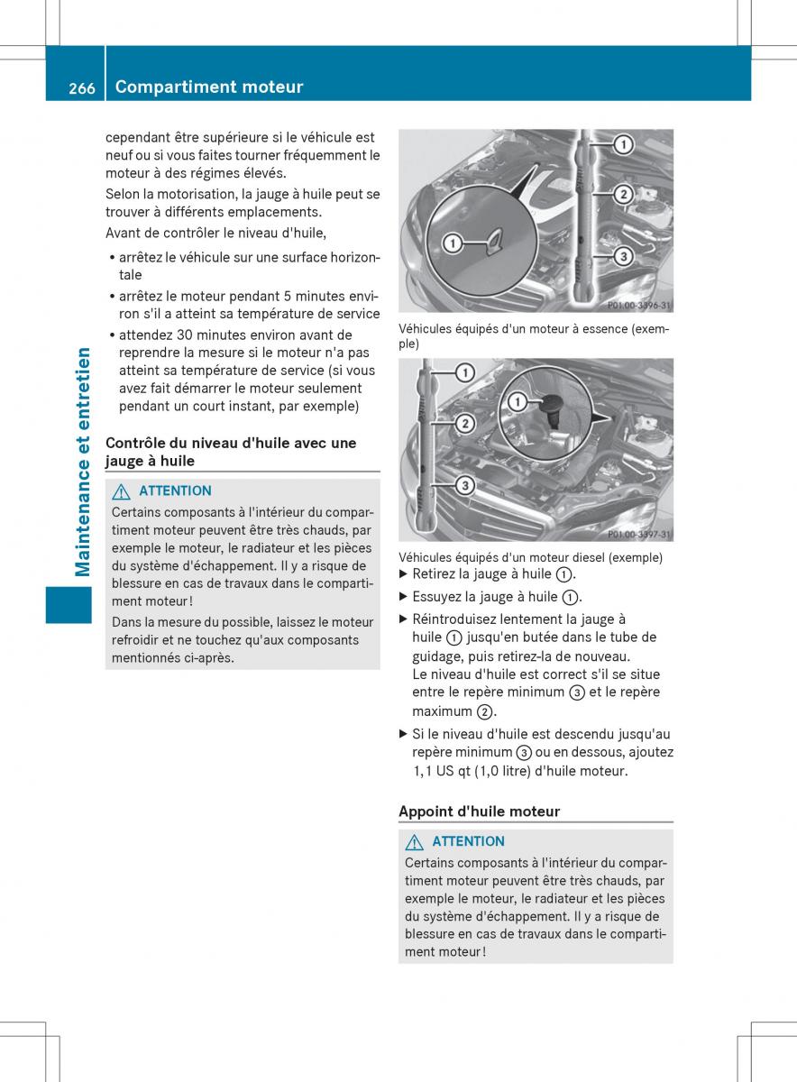 Mercedes Benz E Class W212 2014 manuel du proprietaire / page 268