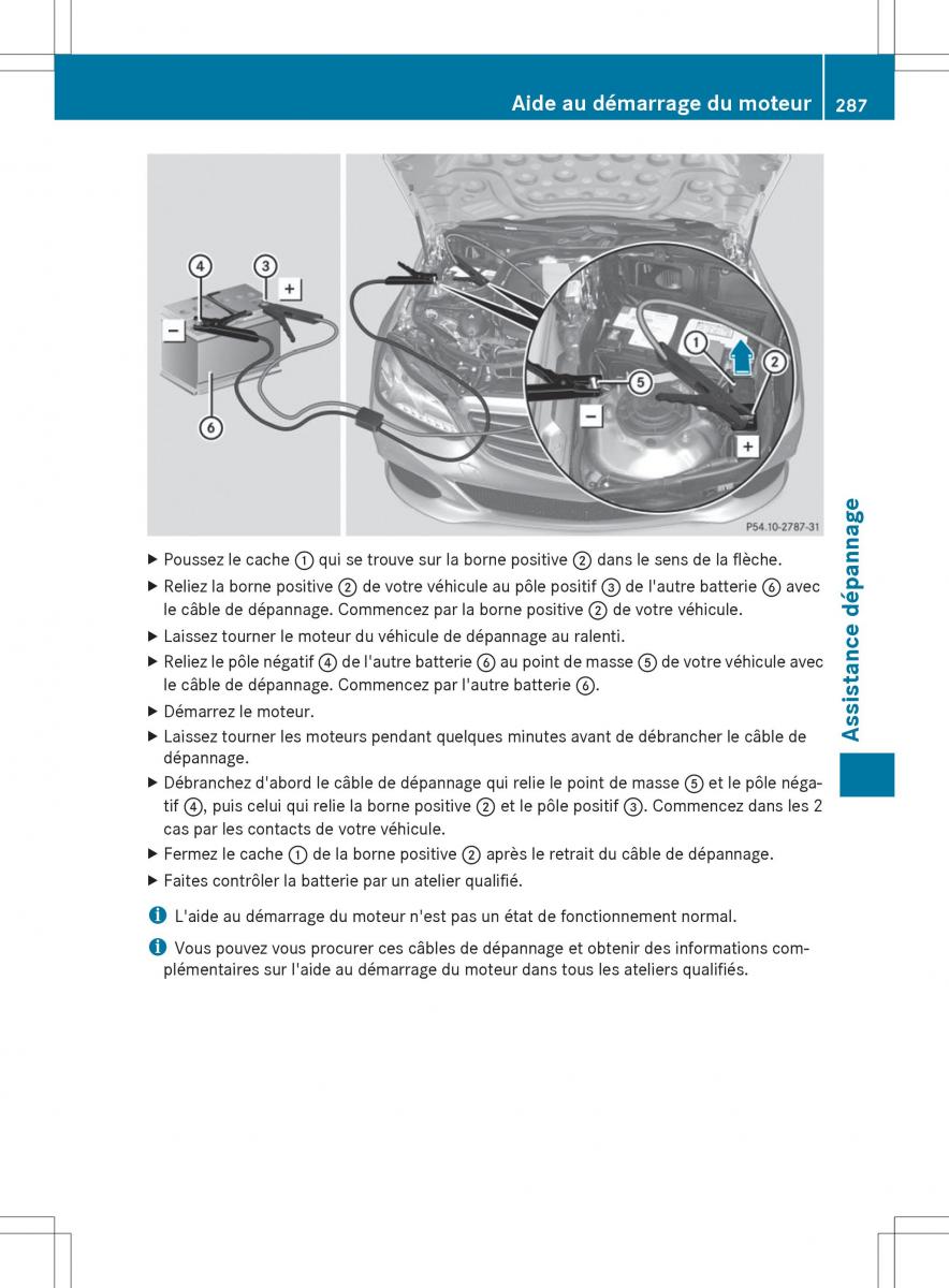 Mercedes Benz E Class W212 2014 manuel du proprietaire / page 289