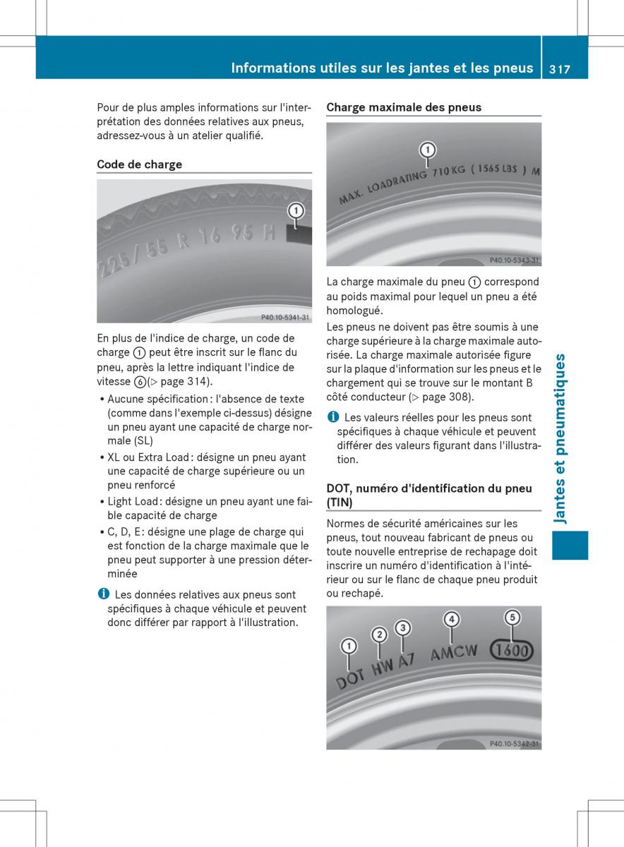 Mercedes Benz E Class W212 2014 manuel du proprietaire / page 319