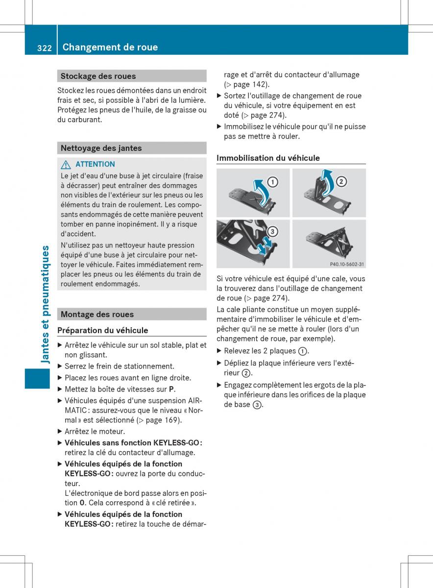 Mercedes Benz E Class W212 2014 manuel du proprietaire / page 324