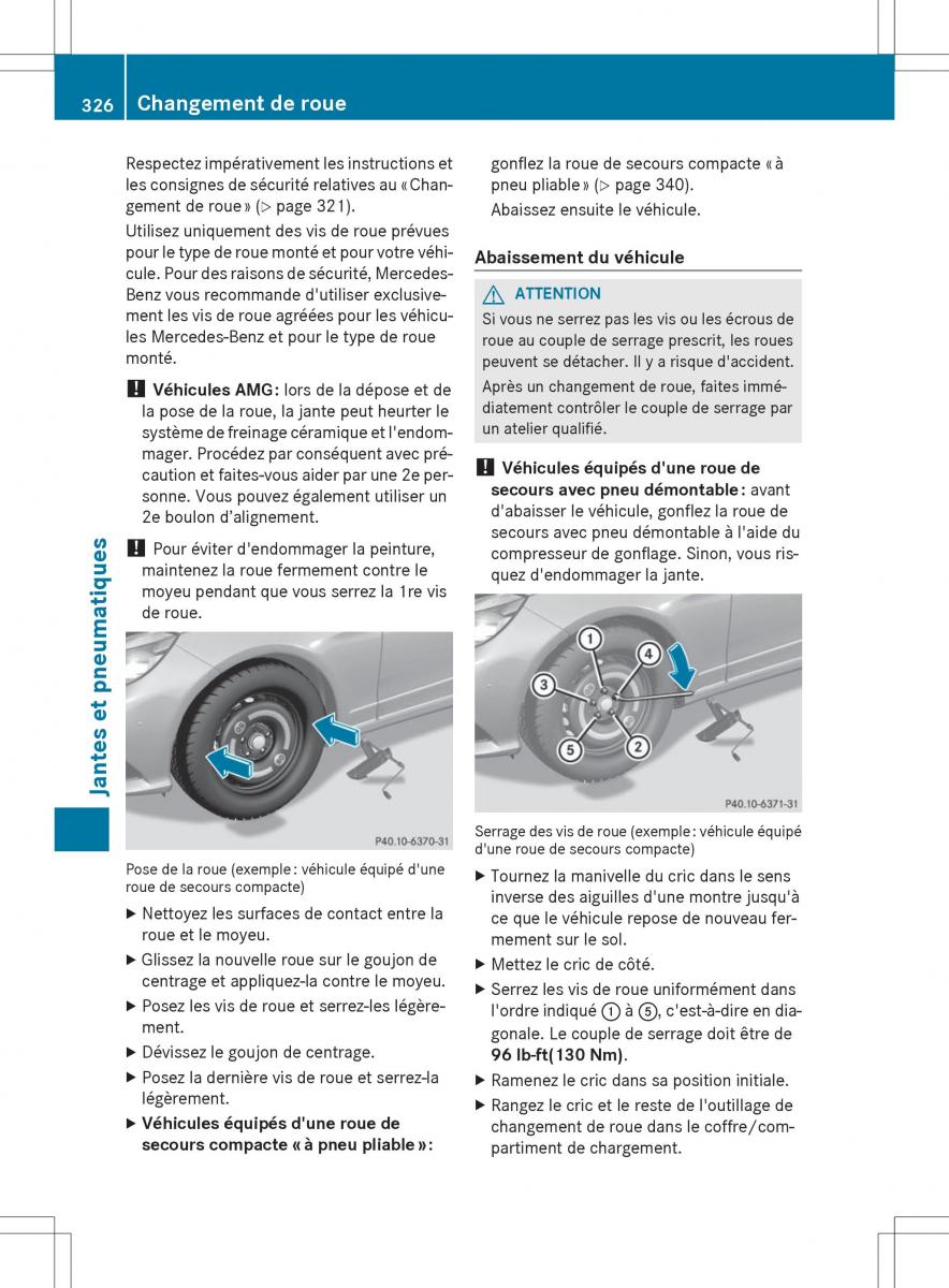 Mercedes Benz E Class W212 2014 manuel du proprietaire / page 328