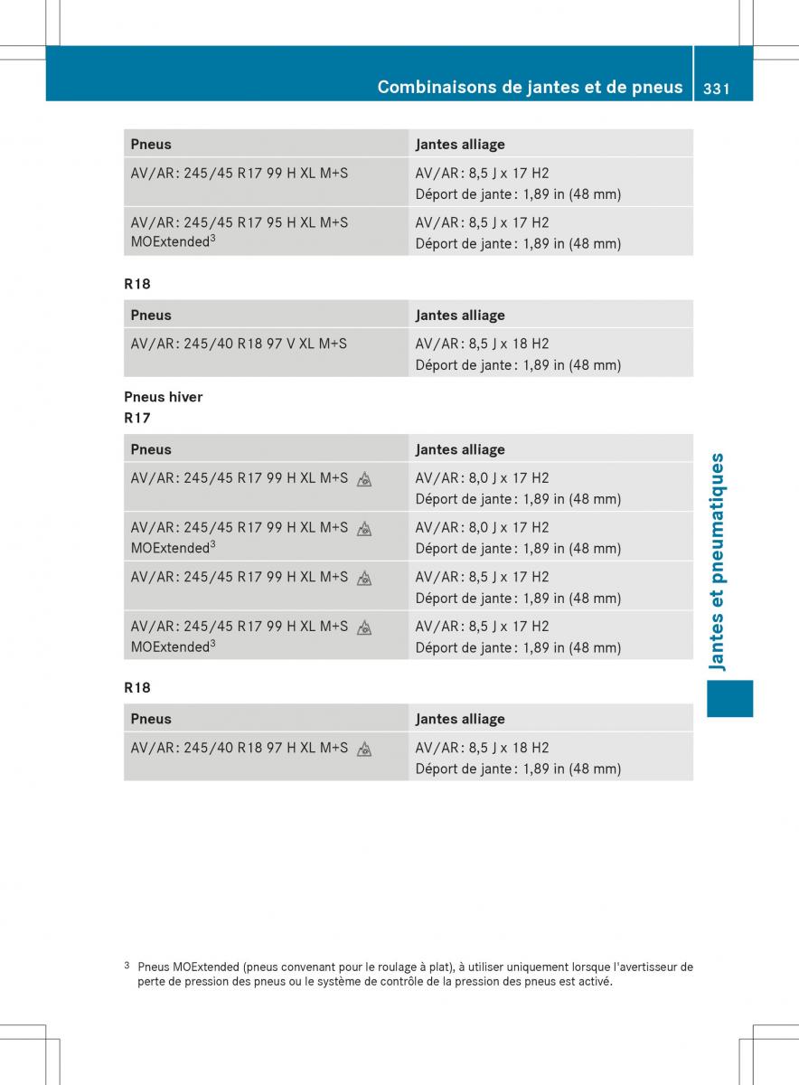 Mercedes Benz E Class W212 2014 manuel du proprietaire / page 333