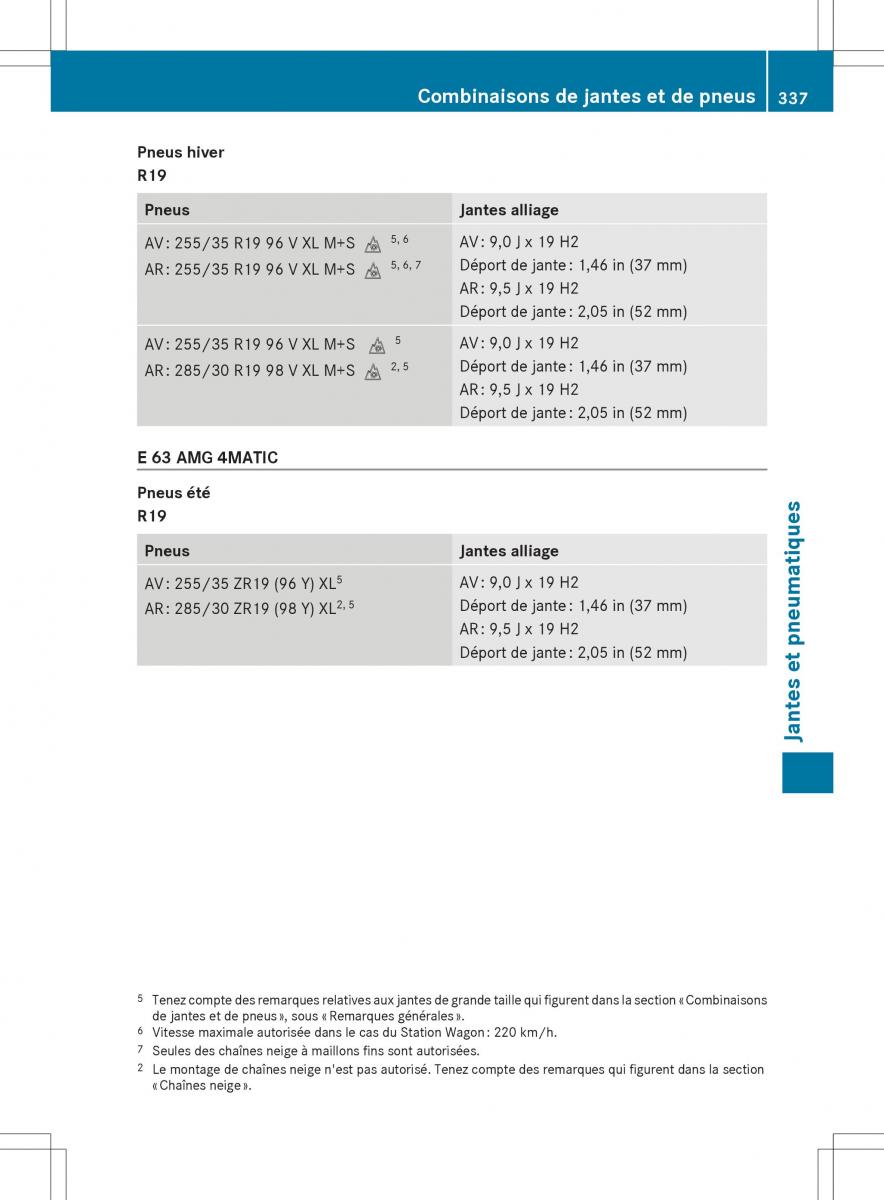 Mercedes Benz E Class W212 2014 manuel du proprietaire / page 339