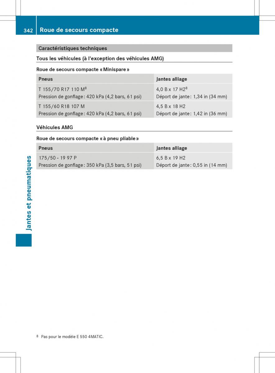 Mercedes Benz E Class W212 2014 manuel du proprietaire / page 344