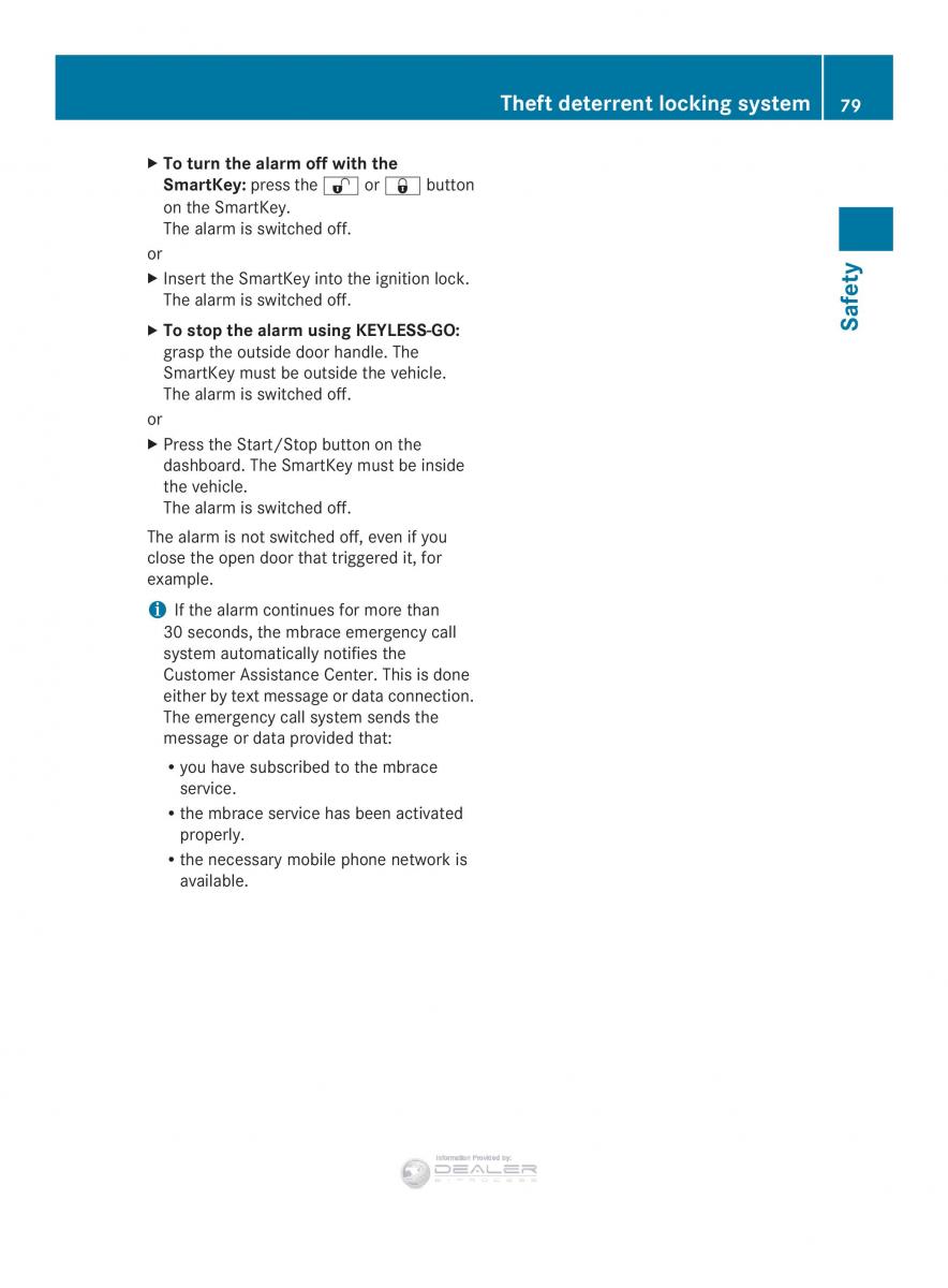 Mercedes Benz E Class W212 2014 owners manual / page 81