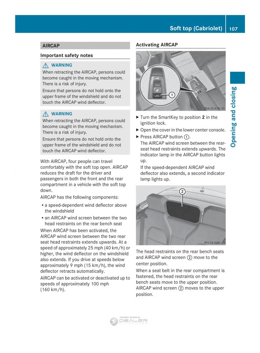 Mercedes Benz E Class W212 2014 owners manual / page 109