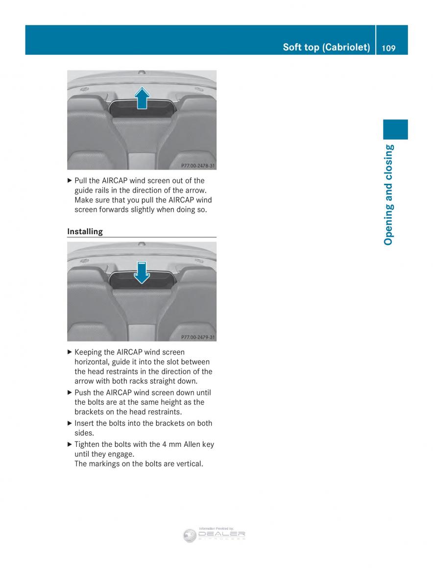 Mercedes Benz E Class W212 2014 owners manual / page 111