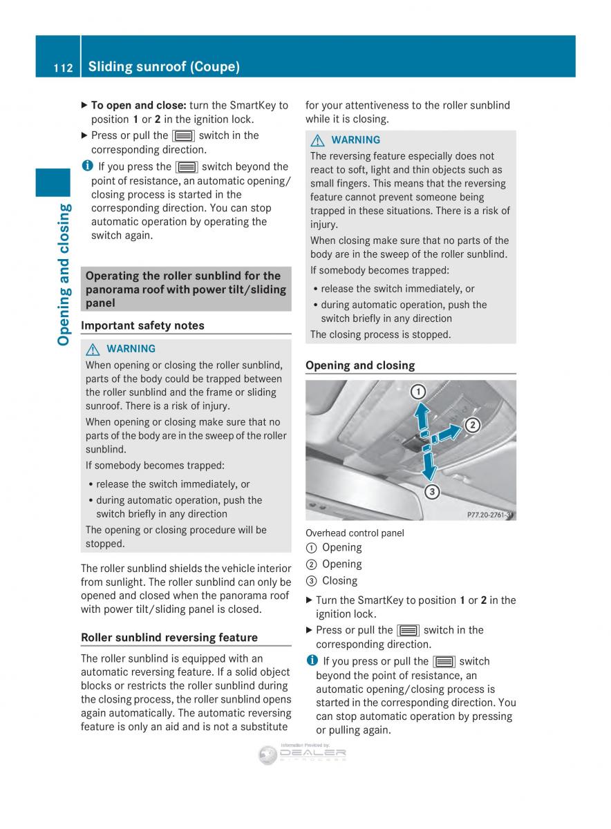 Mercedes Benz E Class W212 2014 owners manual / page 114