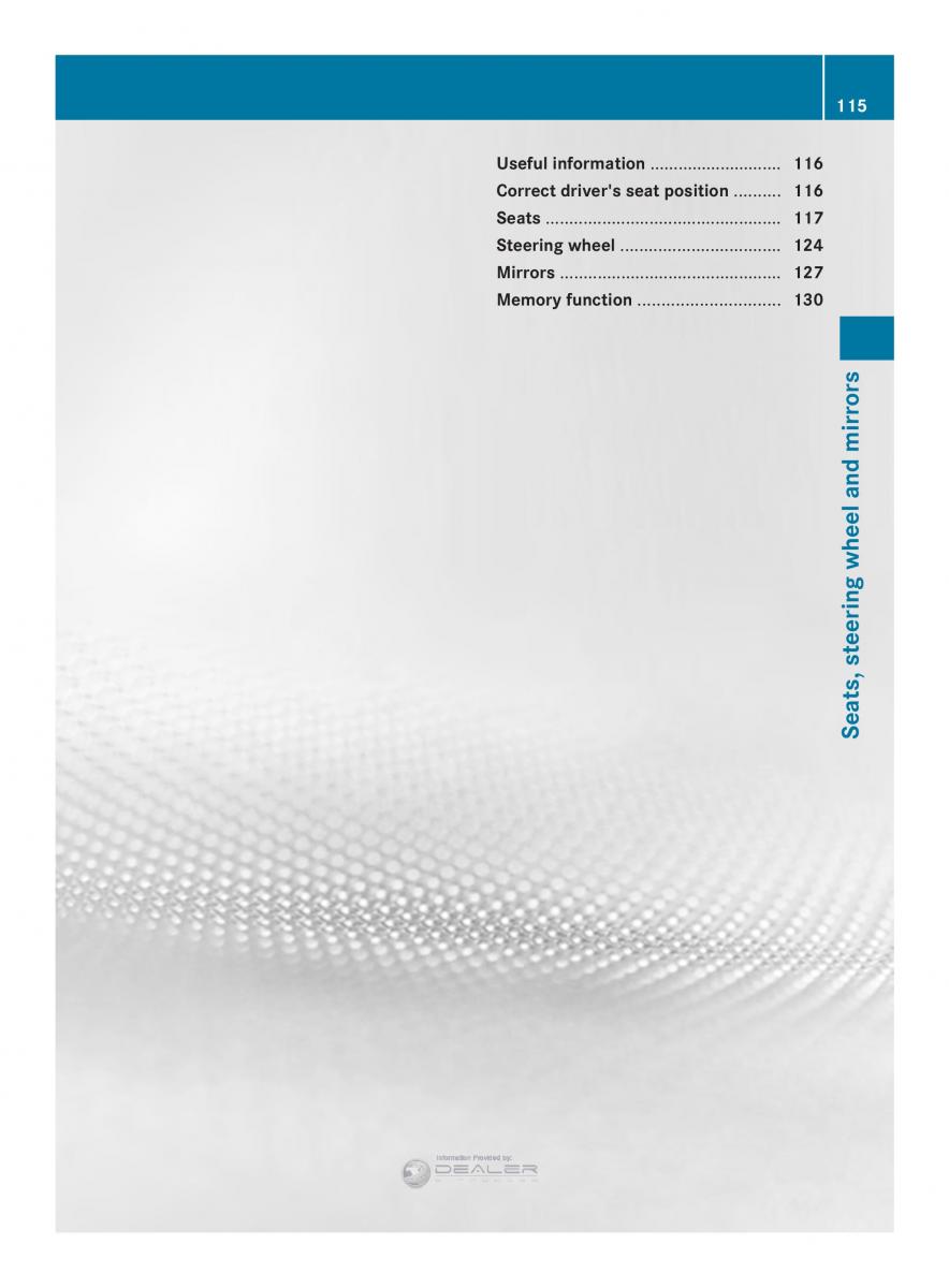 Mercedes Benz E Class W212 2014 owners manual / page 117