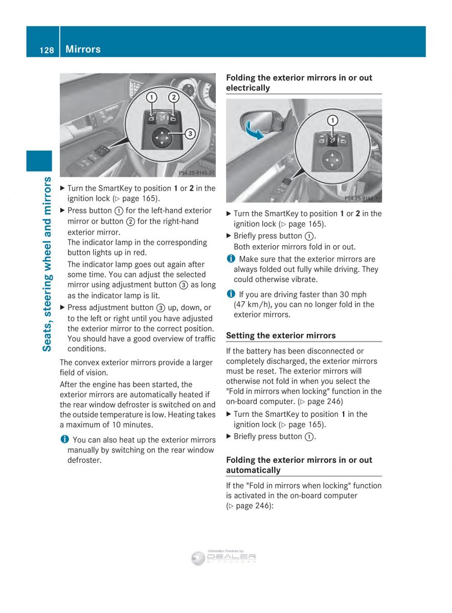 Mercedes Benz E Class W212 2014 owners manual / page 130