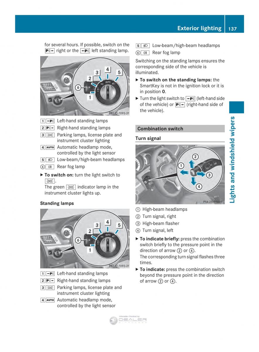 Mercedes Benz E Class W212 2014 owners manual / page 139