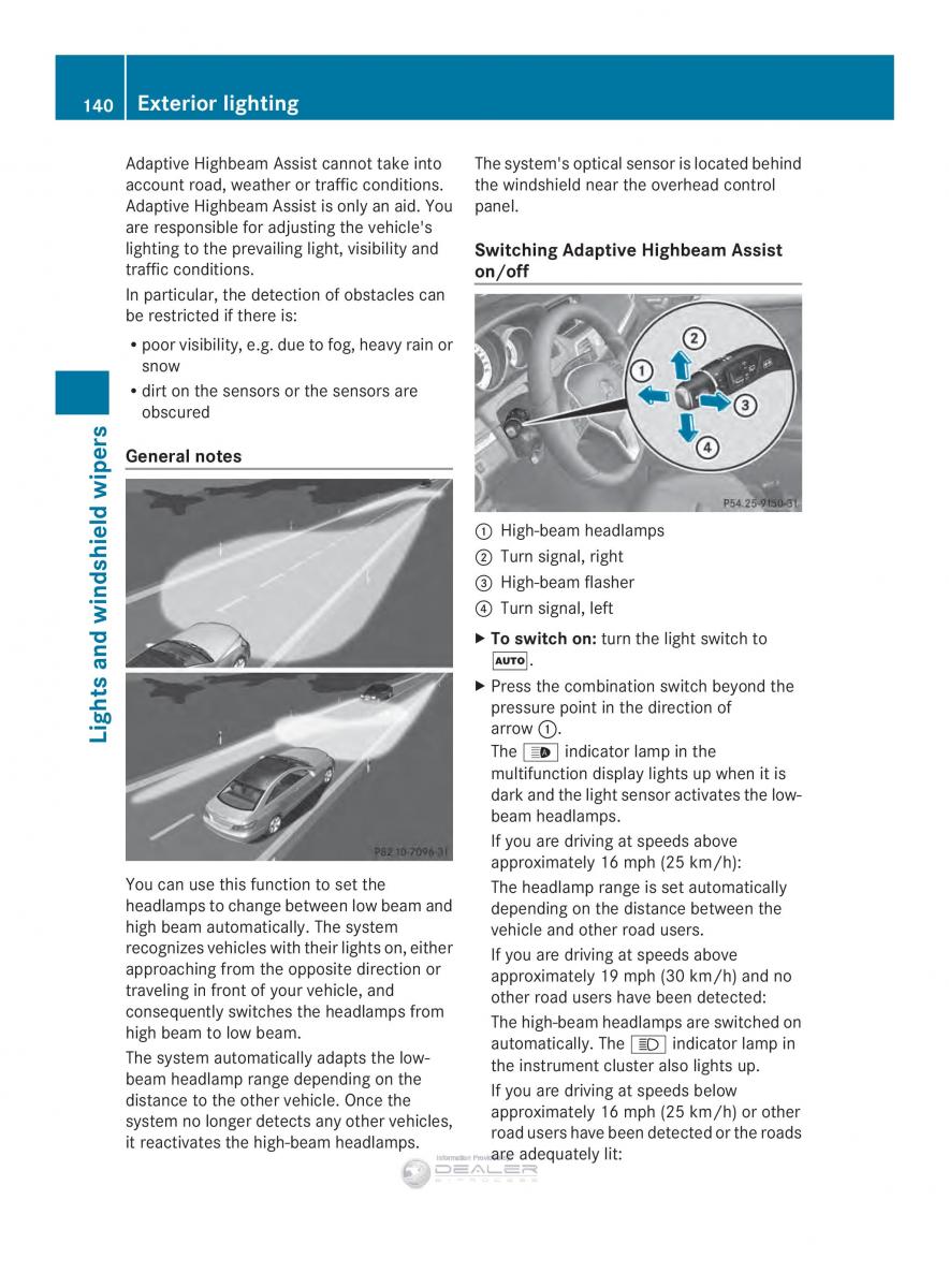 Mercedes Benz E Class W212 2014 owners manual / page 142