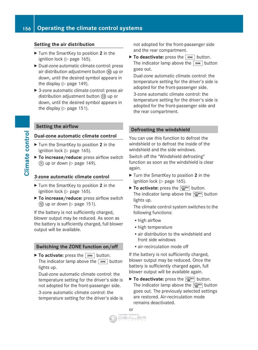 Mercedes Benz E Class W212 2014 owners manual / page 158