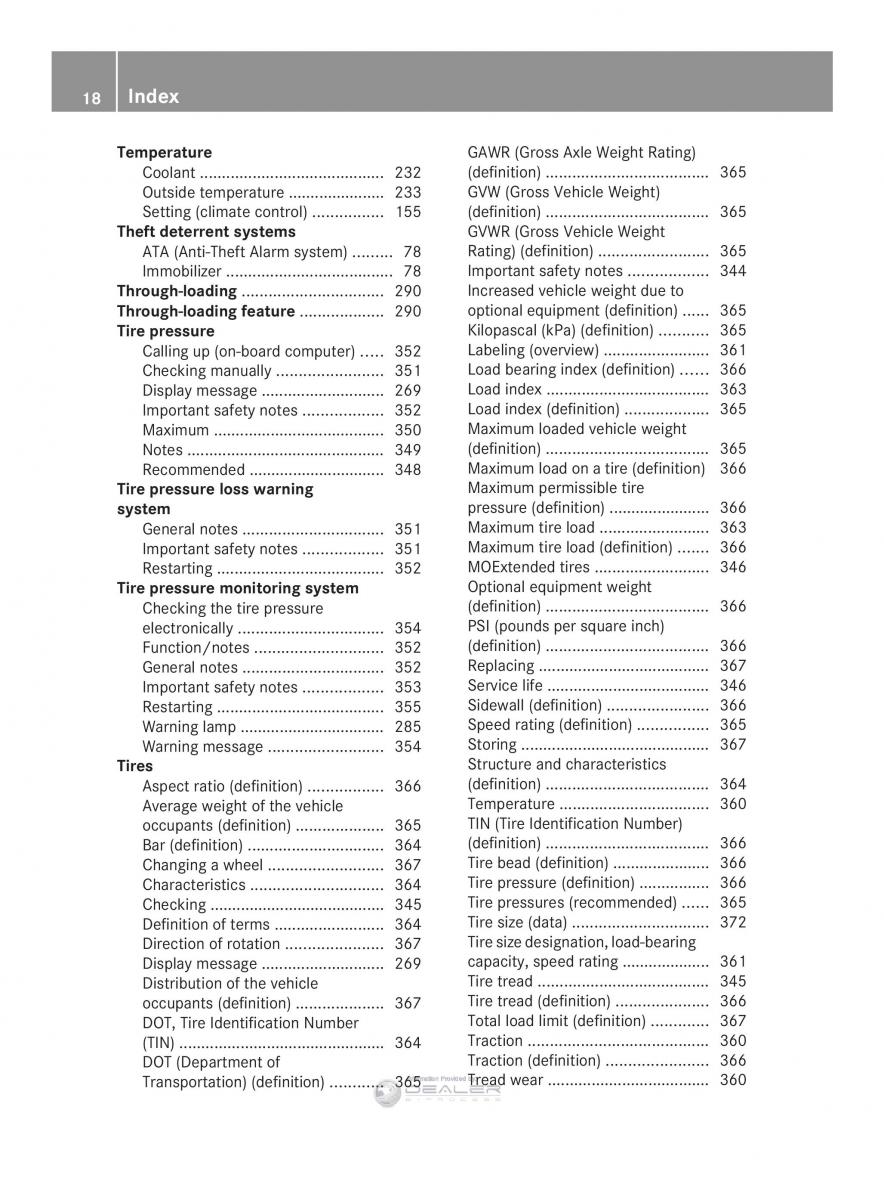 Mercedes Benz E Class W212 2014 owners manual / page 20