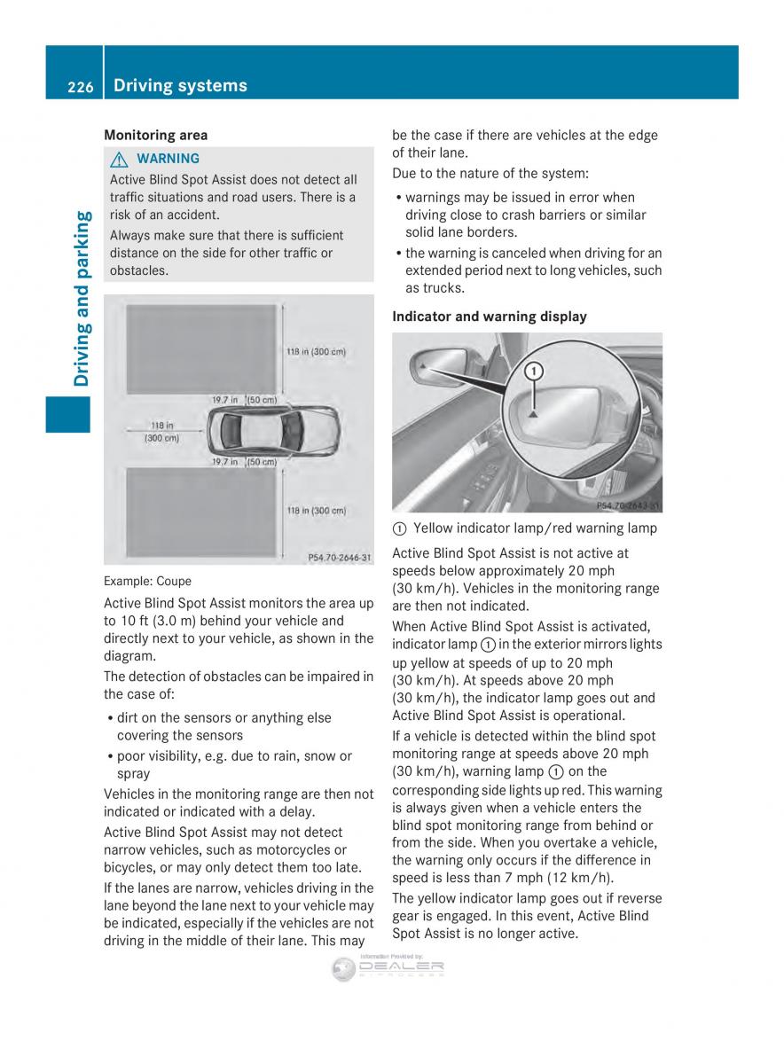 Mercedes Benz E Class W212 2014 owners manual / page 228