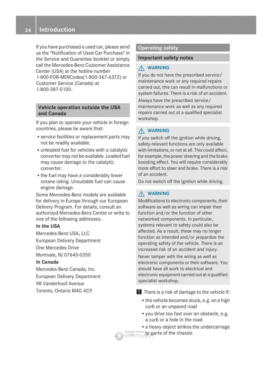 Mercedes Benz E Class W212 2014 owners manual / page 26