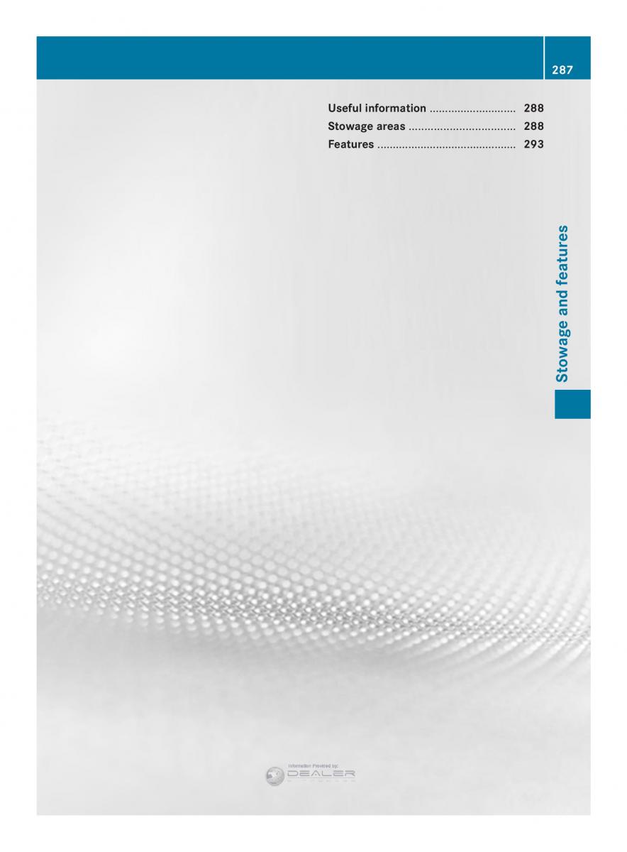 Mercedes Benz E Class W212 2014 owners manual / page 289