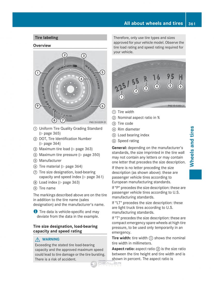 Mercedes Benz E Class W212 2014 owners manual / page 363