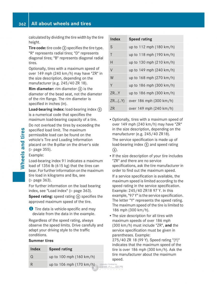 Mercedes Benz E Class W212 2014 owners manual / page 364