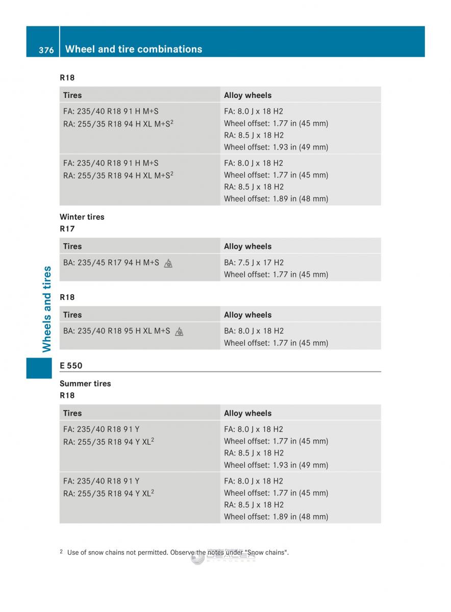 Mercedes Benz E Class W212 2014 owners manual / page 378