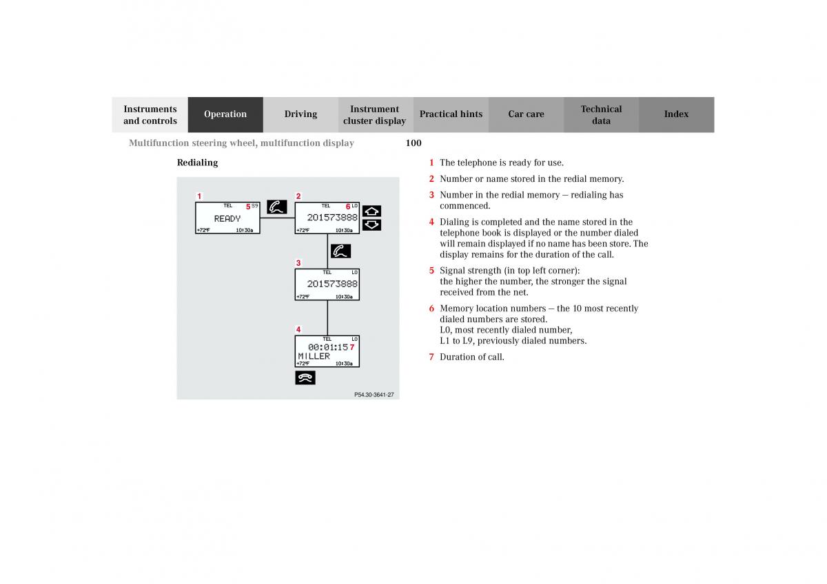 Mercedes Benz G Class W463 owners manual / page 103