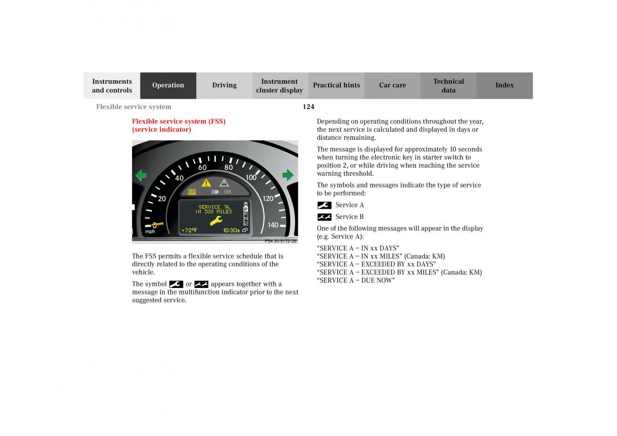 Mercedes Benz G Class W463 owners manual / page 127